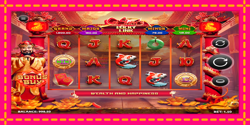 Caishens Lucky Link - thiết bị chơi game với phần thưởng độc đáo, hình ảnh 2