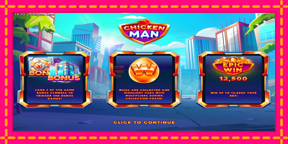 Chicken Man - thiết bị chơi game với phần thưởng độc đáo, hình ảnh 1