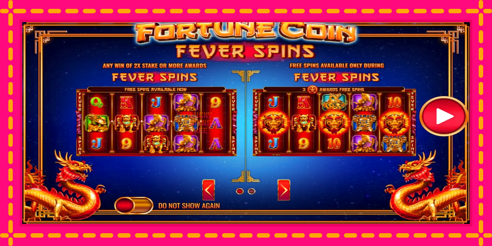 Fortune Coin Fever Spins - thiết bị chơi game với phần thưởng độc đáo, hình ảnh 3