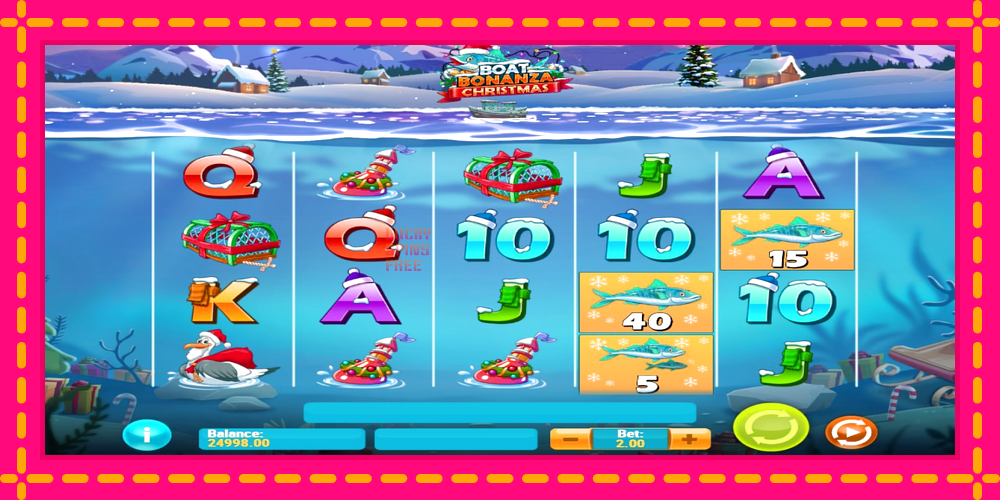 Boat Bonanza Christmas - thiết bị chơi game với phần thưởng độc đáo, hình ảnh 2