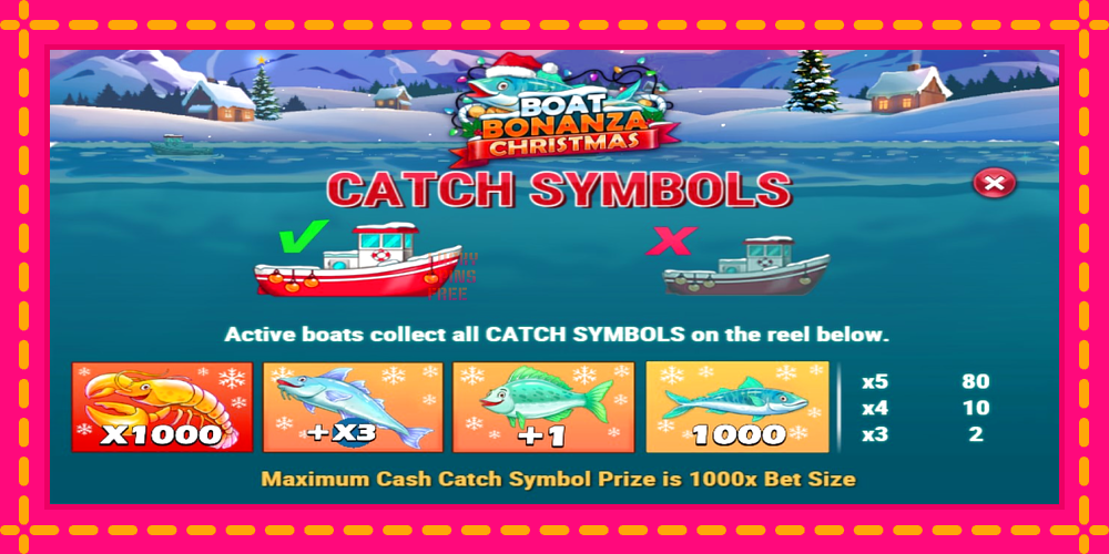 Boat Bonanza Christmas - thiết bị chơi game với phần thưởng độc đáo, hình ảnh 4