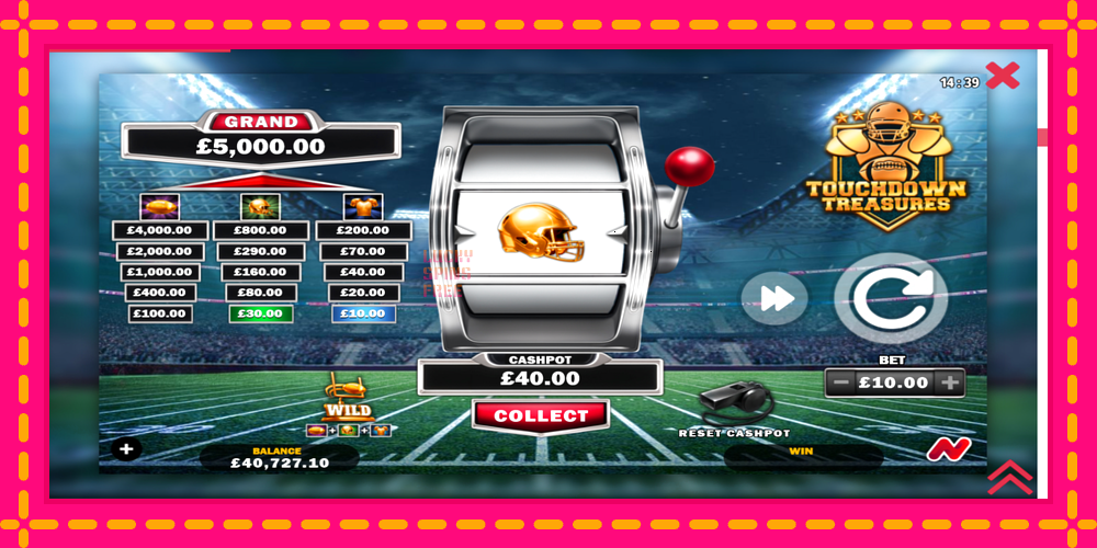 Touchdown Treasures - thiết bị chơi game với phần thưởng độc đáo, hình ảnh 4