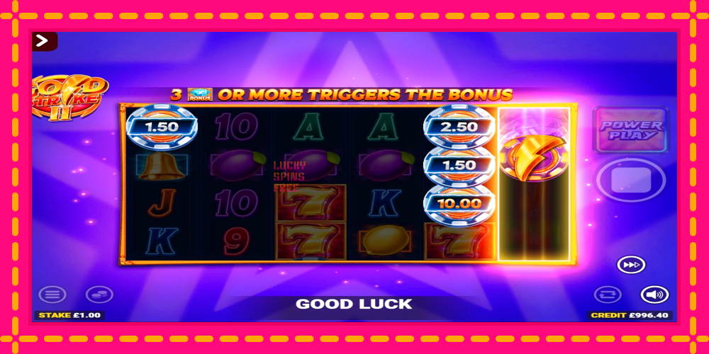 Gold Strike II Rapid Fire Jackpots - thiết bị chơi game với phần thưởng độc đáo, hình ảnh 4