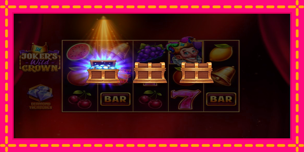 Jokers Wild Crown Diamond Treasures - thiết bị chơi game với phần thưởng độc đáo, hình ảnh 3