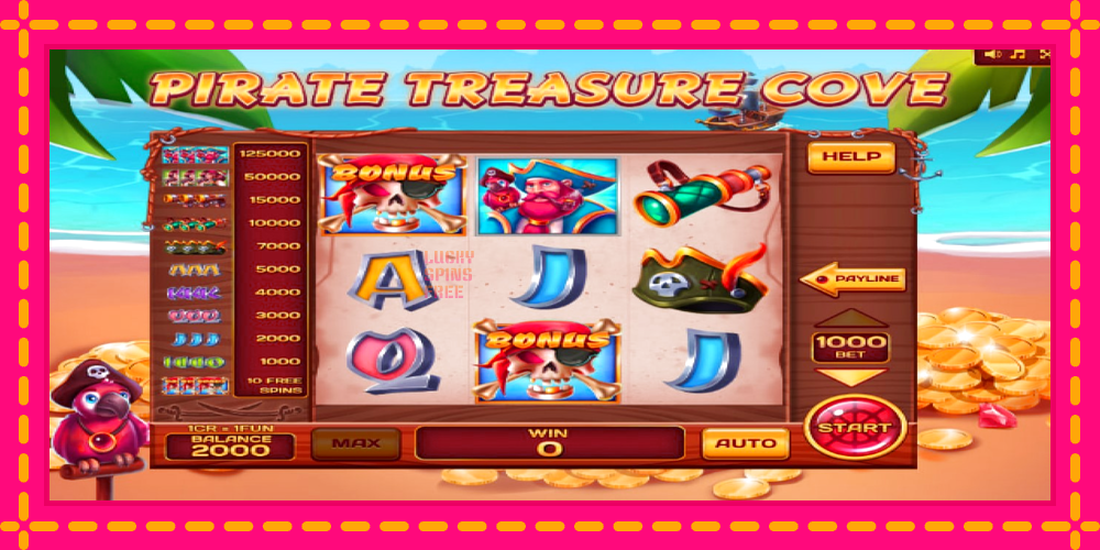 Pirate Treasure Cove Pull Tabs - thiết bị chơi game với phần thưởng độc đáo, hình ảnh 4