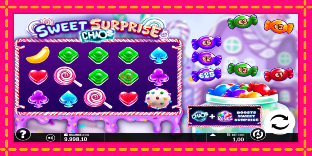 Sweet Surprise Chaos - thiết bị chơi game với phần thưởng độc đáo, hình ảnh 1