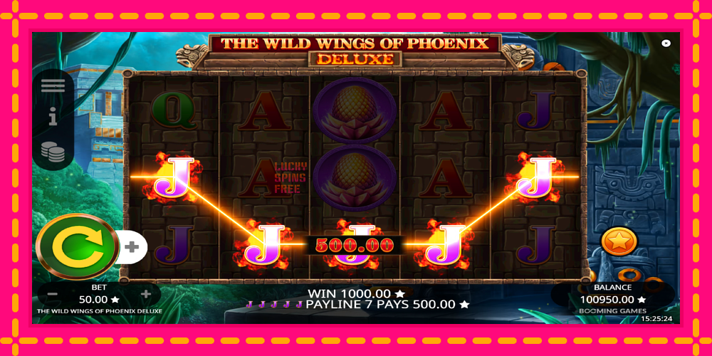 The Wild Wings of Phoenix Deluxe - thiết bị chơi game với phần thưởng độc đáo, hình ảnh 4