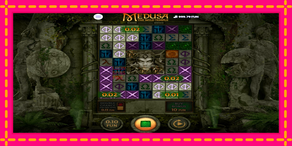 Medusa The Wild Temple - thiết bị chơi game với phần thưởng độc đáo, hình ảnh 3