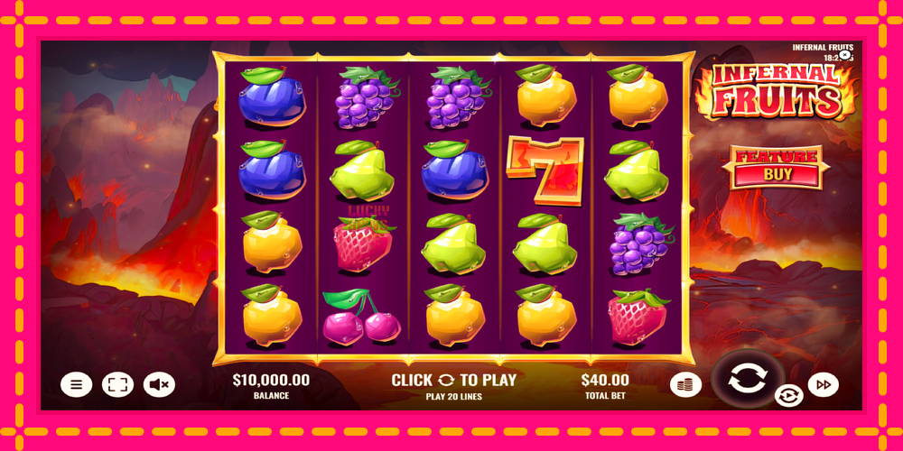 Infernal Fruits - thiết bị chơi game với phần thưởng độc đáo, hình ảnh 2