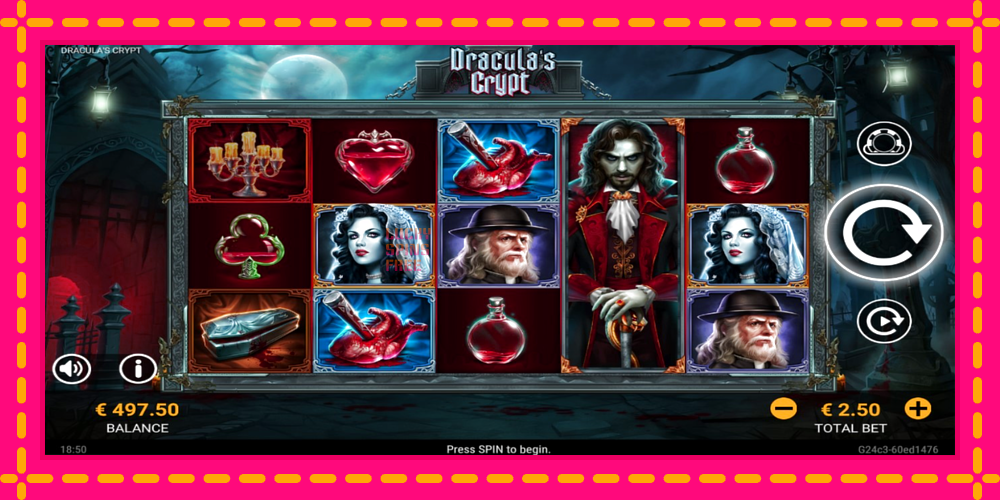 Draculas Crypt - thiết bị chơi game với phần thưởng độc đáo, hình ảnh 2