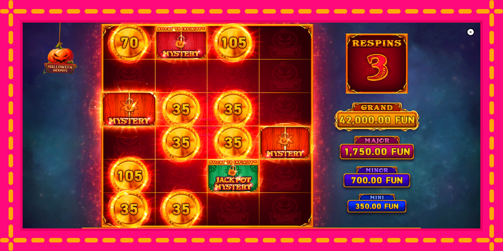 24 Coins Halloween Jackpots - thiết bị chơi game với phần thưởng độc đáo, hình ảnh 5