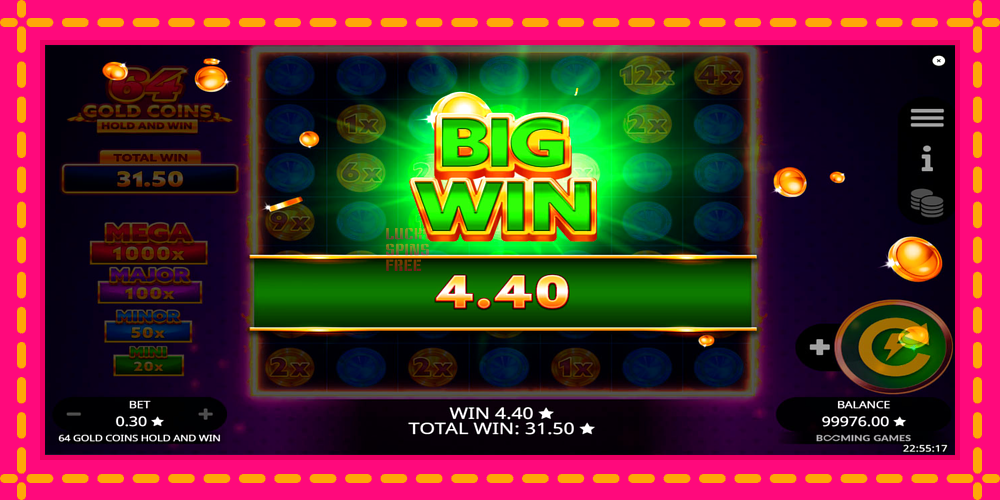 64 Gold Coins Hold and Win - thiết bị chơi game với phần thưởng độc đáo, hình ảnh 7