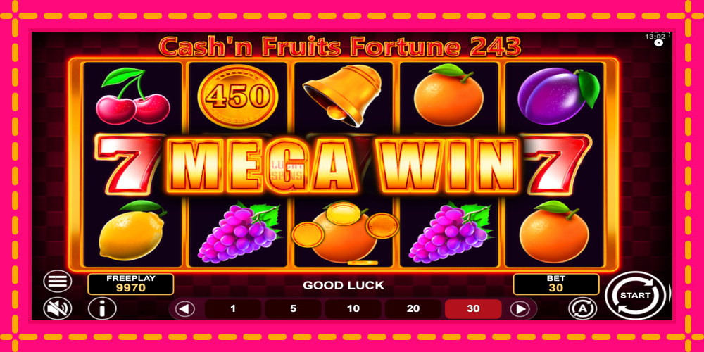 Cashn Fruits Fortune 243 - thiết bị chơi game với phần thưởng độc đáo, hình ảnh 3