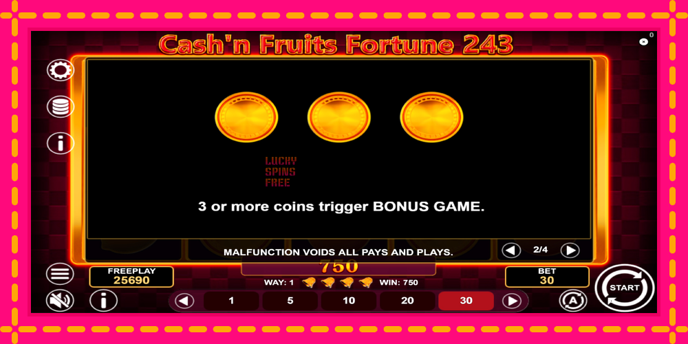 Cashn Fruits Fortune 243 - thiết bị chơi game với phần thưởng độc đáo, hình ảnh 7