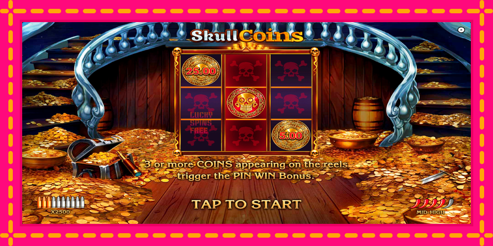 Skull Coins - thiết bị chơi game với phần thưởng độc đáo, hình ảnh 1