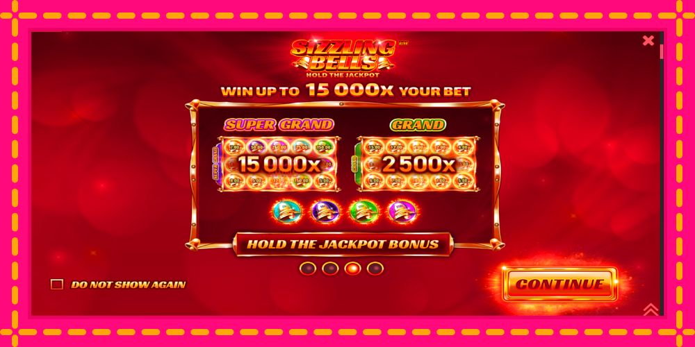 Sizzling Bells - thiết bị chơi game với phần thưởng độc đáo, hình ảnh 1