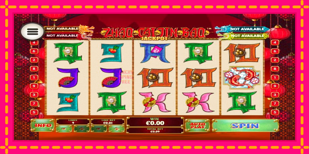 Zhao Cai Jin Bao Jackpot - thiết bị chơi game với phần thưởng độc đáo, hình ảnh 1