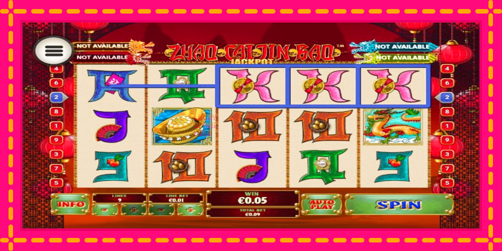 Zhao Cai Jin Bao Jackpot - thiết bị chơi game với phần thưởng độc đáo, hình ảnh 2