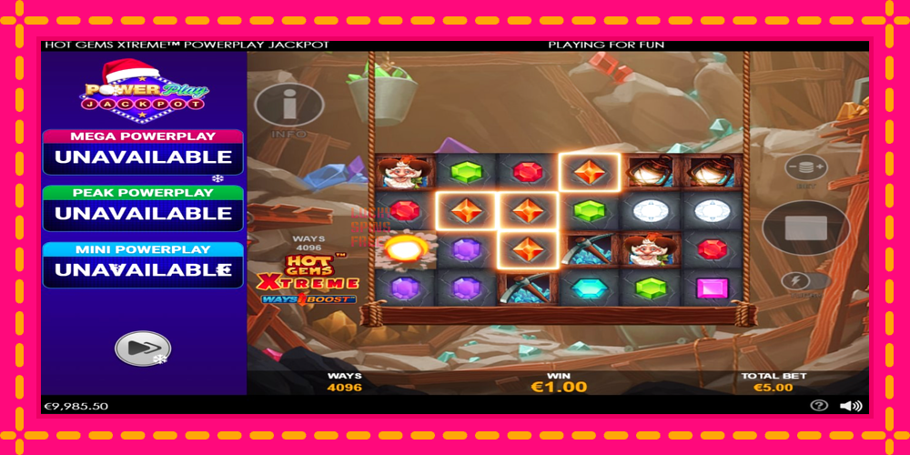 Hot Gems Xtreme PowerPlay Jackpot - thiết bị chơi game với phần thưởng độc đáo, hình ảnh 3