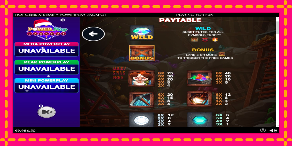 Hot Gems Xtreme PowerPlay Jackpot - thiết bị chơi game với phần thưởng độc đáo, hình ảnh 4