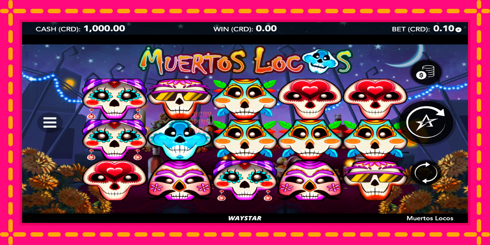 Muertos Locos - thiết bị chơi game với phần thưởng độc đáo, hình ảnh 1