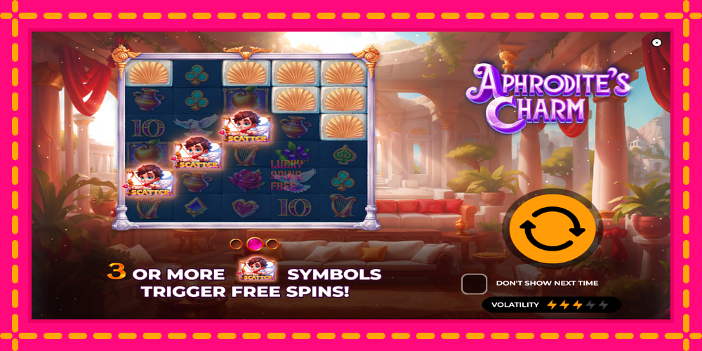 Aphrodites Charm - thiết bị chơi game với phần thưởng độc đáo, hình ảnh 1