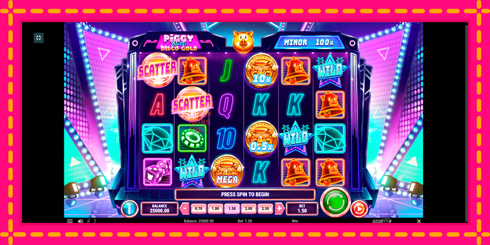 Piggy Blitz Disco Gold - thiết bị chơi game với phần thưởng độc đáo, hình ảnh 1