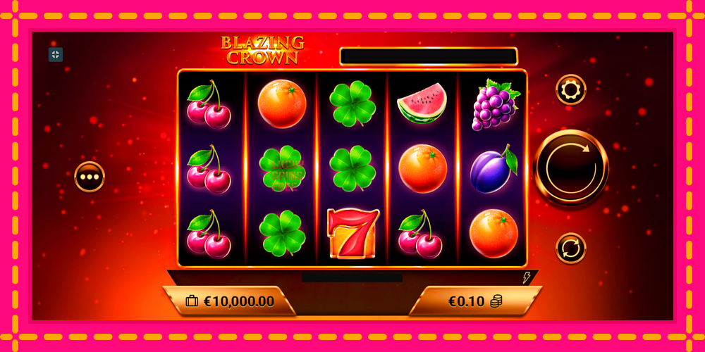 Blazing Crown - thiết bị chơi game với phần thưởng độc đáo, hình ảnh 1