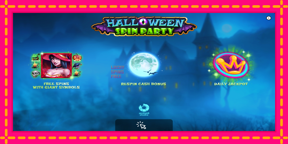 Halloween Spin Party - thiết bị chơi game với phần thưởng độc đáo, hình ảnh 1