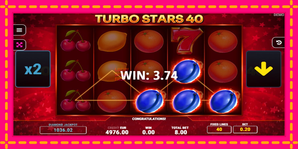 Turbo Stars 40 - thiết bị chơi game với phần thưởng độc đáo, hình ảnh 3