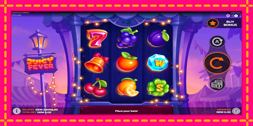 Juicy Fever - thiết bị chơi game với phần thưởng độc đáo, hình ảnh 2