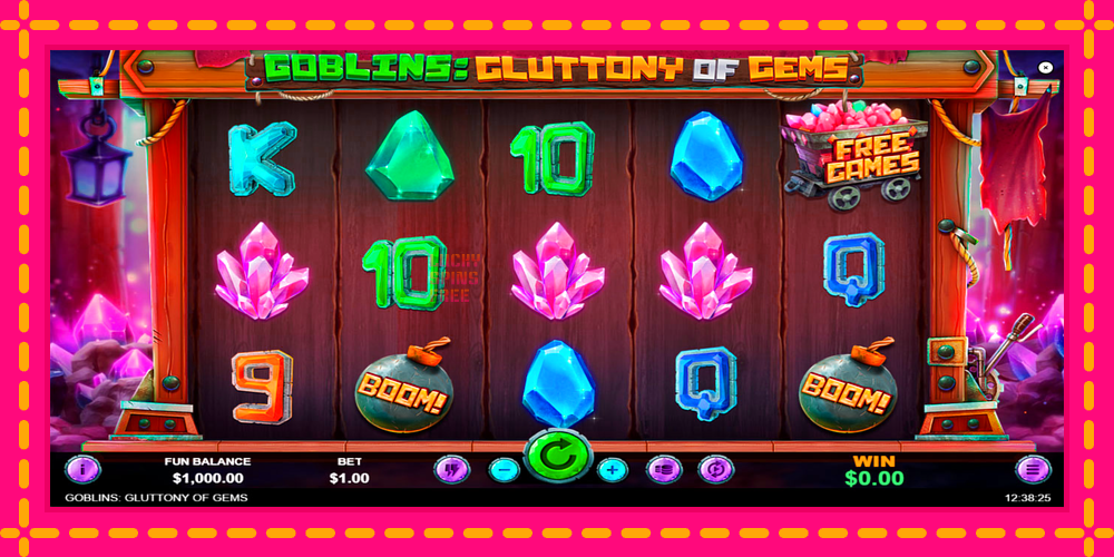 Goblins Gluttony of Gems - thiết bị chơi game với phần thưởng độc đáo, hình ảnh 1