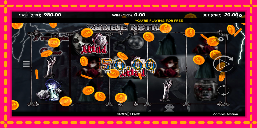 Zombie Nation - thiết bị chơi game với phần thưởng độc đáo, hình ảnh 4