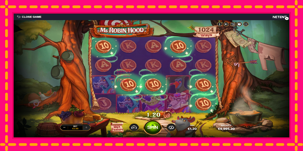 Ms Robin Hood - thiết bị chơi game với phần thưởng độc đáo, hình ảnh 3