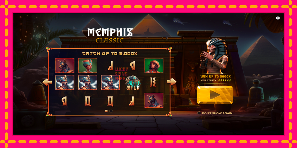 Memphis Classic - thiết bị chơi game với phần thưởng độc đáo, hình ảnh 1