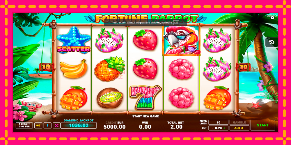 Fortune Parrot - thiết bị chơi game với phần thưởng độc đáo, hình ảnh 1