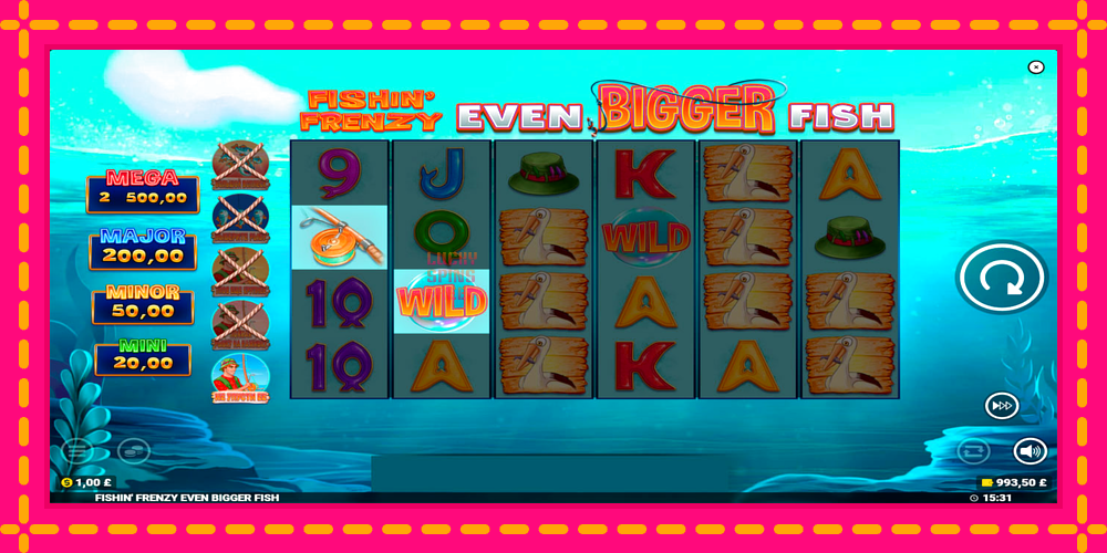 Fishin Frenzy Even Bigger Fish - thiết bị chơi game với phần thưởng độc đáo, hình ảnh 4