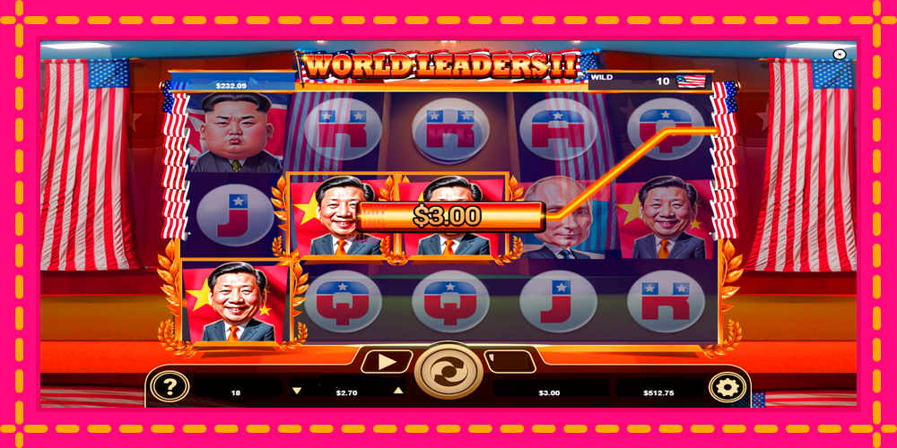 World Leaders II - thiết bị chơi game với phần thưởng độc đáo, hình ảnh 4