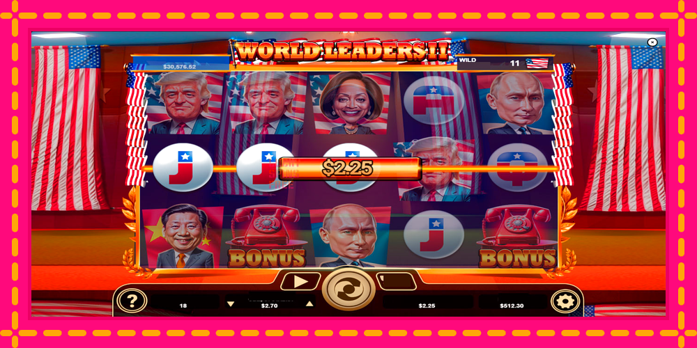 World Leaders II - thiết bị chơi game với phần thưởng độc đáo, hình ảnh 5