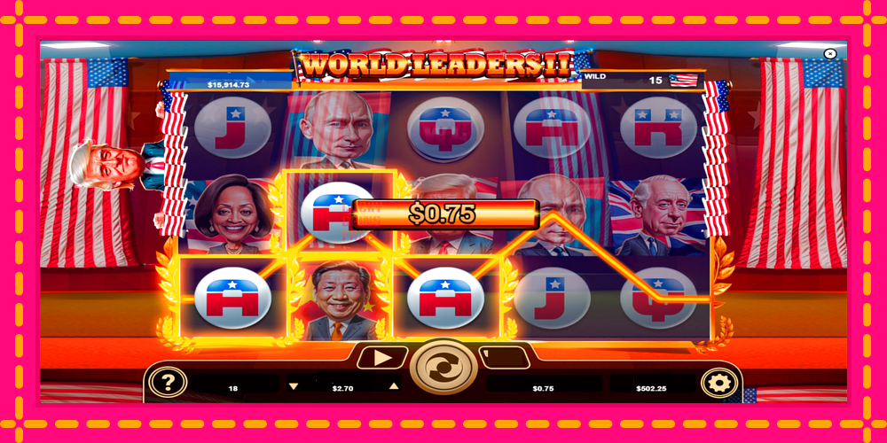 World Leaders II - thiết bị chơi game với phần thưởng độc đáo, hình ảnh 6