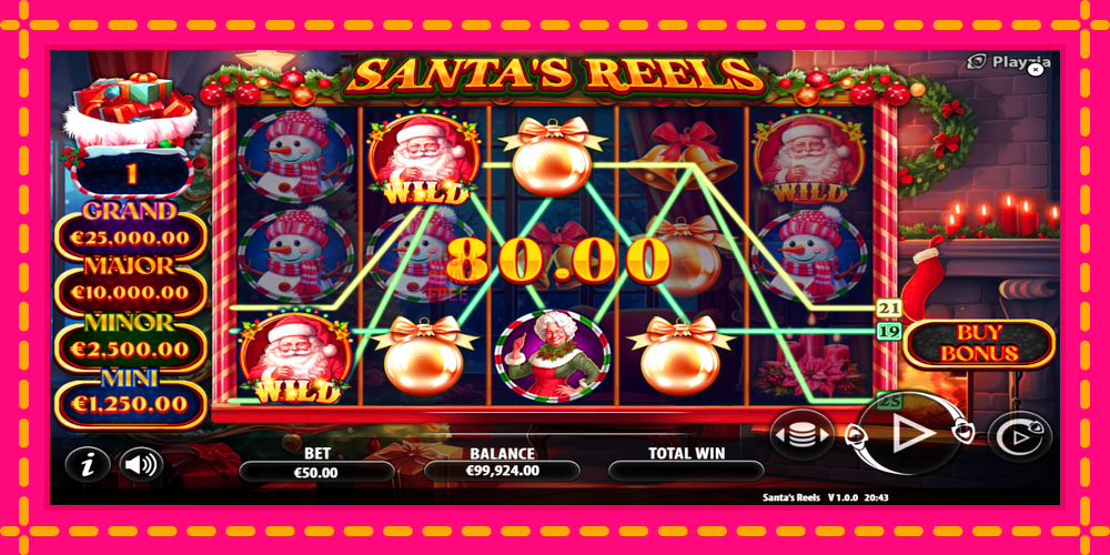 Santas Reels - thiết bị chơi game với phần thưởng độc đáo, hình ảnh 4