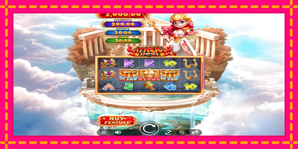 Almighty Athena Empire - thiết bị chơi game với phần thưởng độc đáo, hình ảnh 1