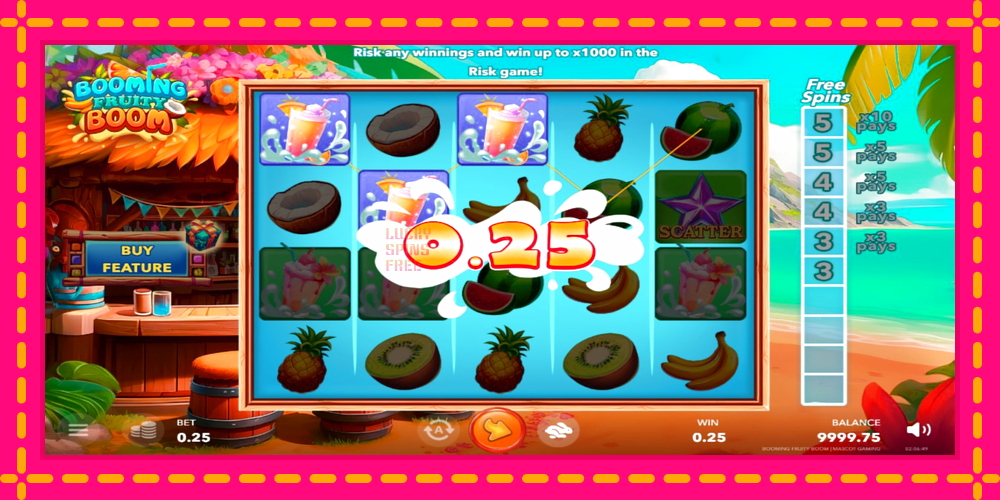 Booming Fruity Boom - thiết bị chơi game với phần thưởng độc đáo, hình ảnh 3