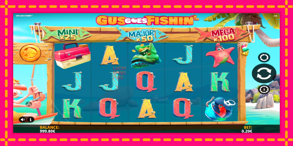 Gus Goes Fishin - thiết bị chơi game với phần thưởng độc đáo, hình ảnh 2