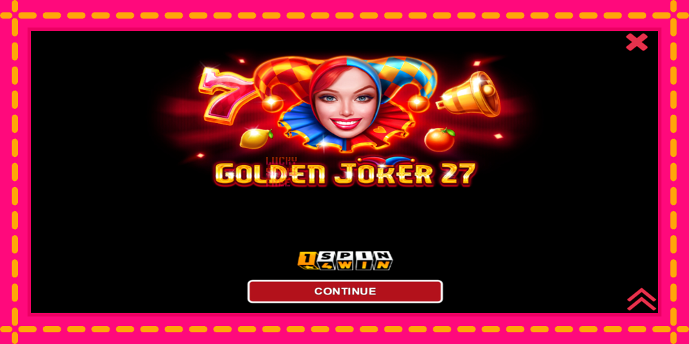 Golden Joker 27 Hold & Win - thiết bị chơi game với phần thưởng độc đáo, hình ảnh 1