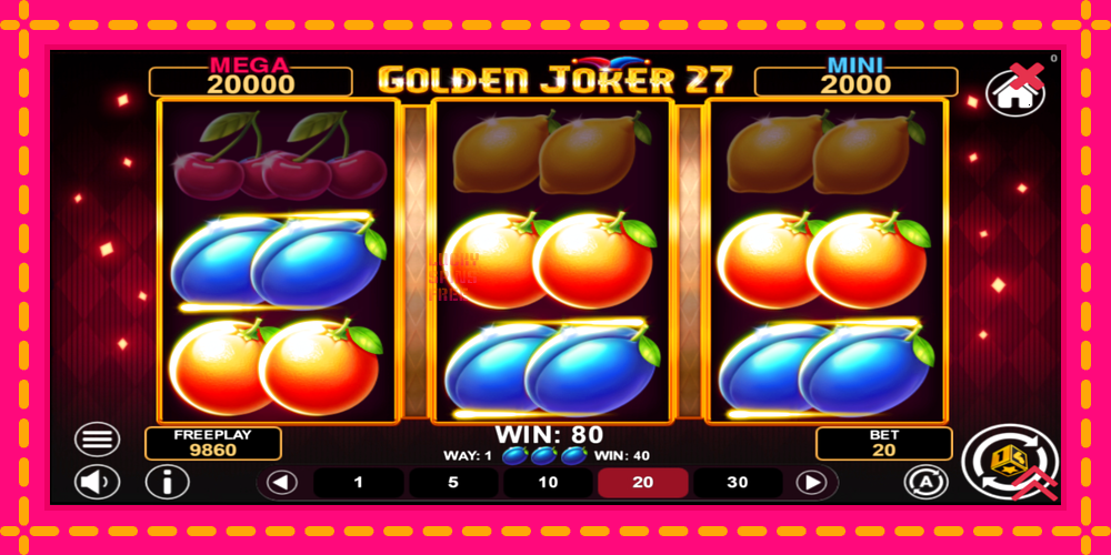 Golden Joker 27 Hold & Win - thiết bị chơi game với phần thưởng độc đáo, hình ảnh 4