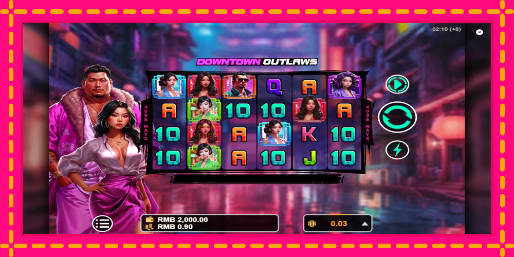 Downtown Outlaws - thiết bị chơi game với phần thưởng độc đáo, hình ảnh 2