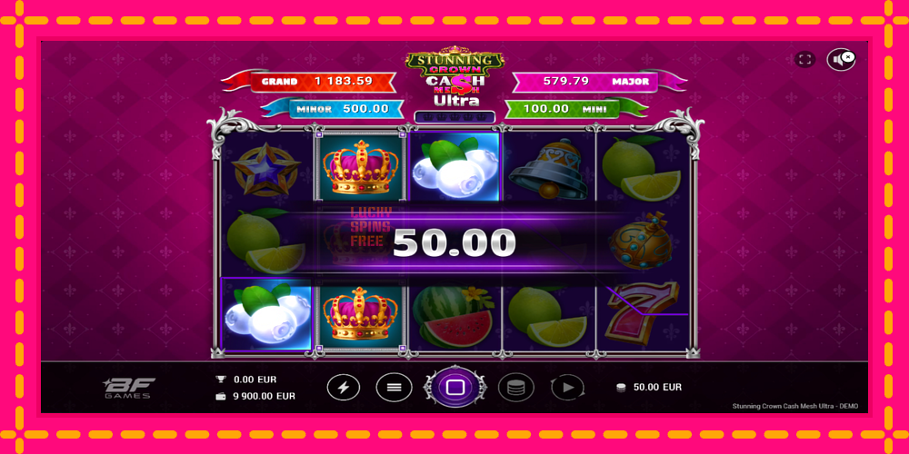 Stunning Crown Cash Mesh Ultra - thiết bị chơi game với phần thưởng độc đáo, hình ảnh 3