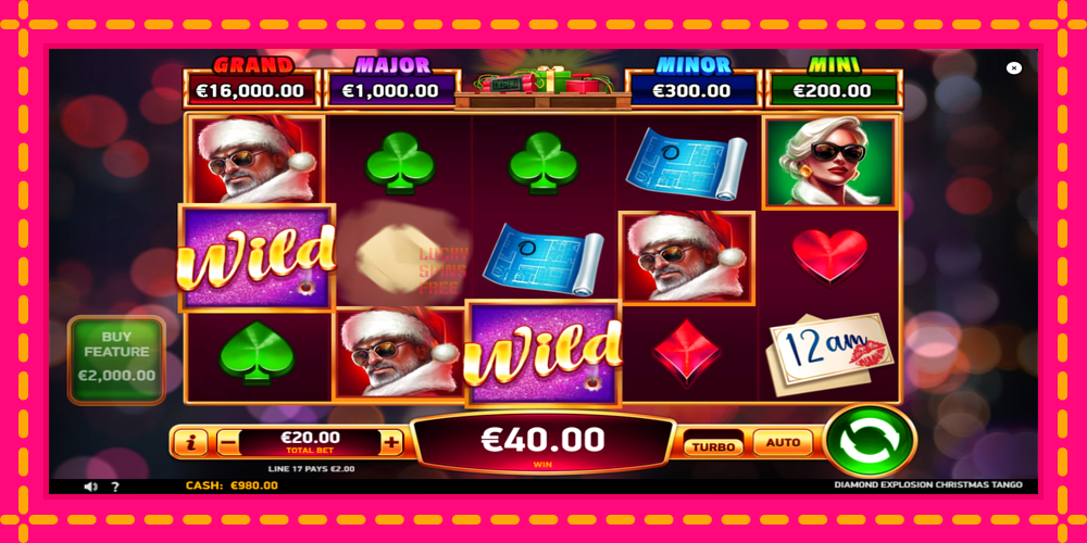 Diamond Explosion Christmas Tango - thiết bị chơi game với phần thưởng độc đáo, hình ảnh 3