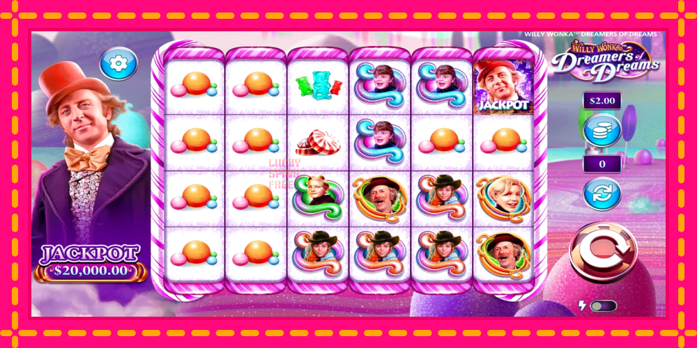 Willy Wonka Dreamers of Dreams - thiết bị chơi game với phần thưởng độc đáo, hình ảnh 1